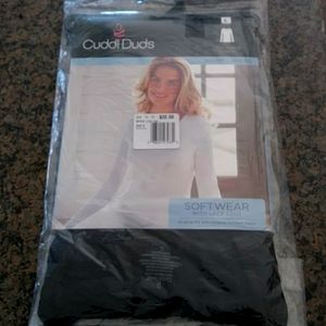 Cuddl Duds Large long sleeve black